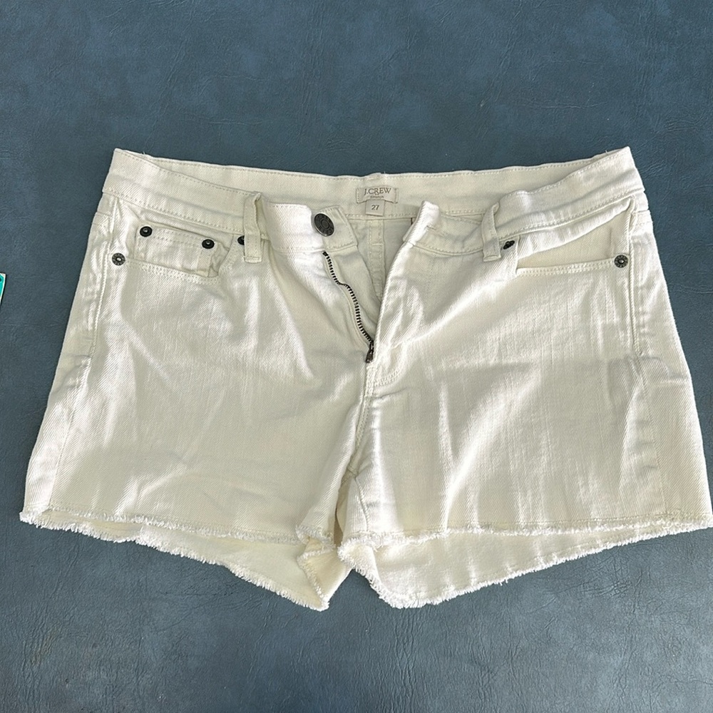 J Crew Shorts - Size 27 - White